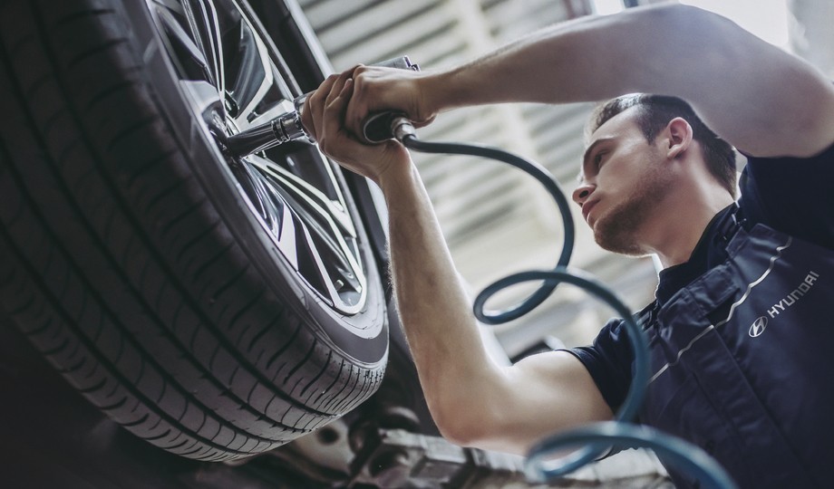 Шиномонтаж Hyundai в Автоимпорт